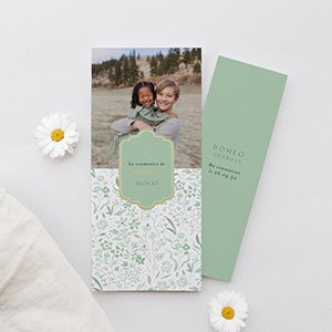 faire part communion garçon