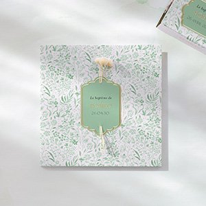 faire part baptême garçon