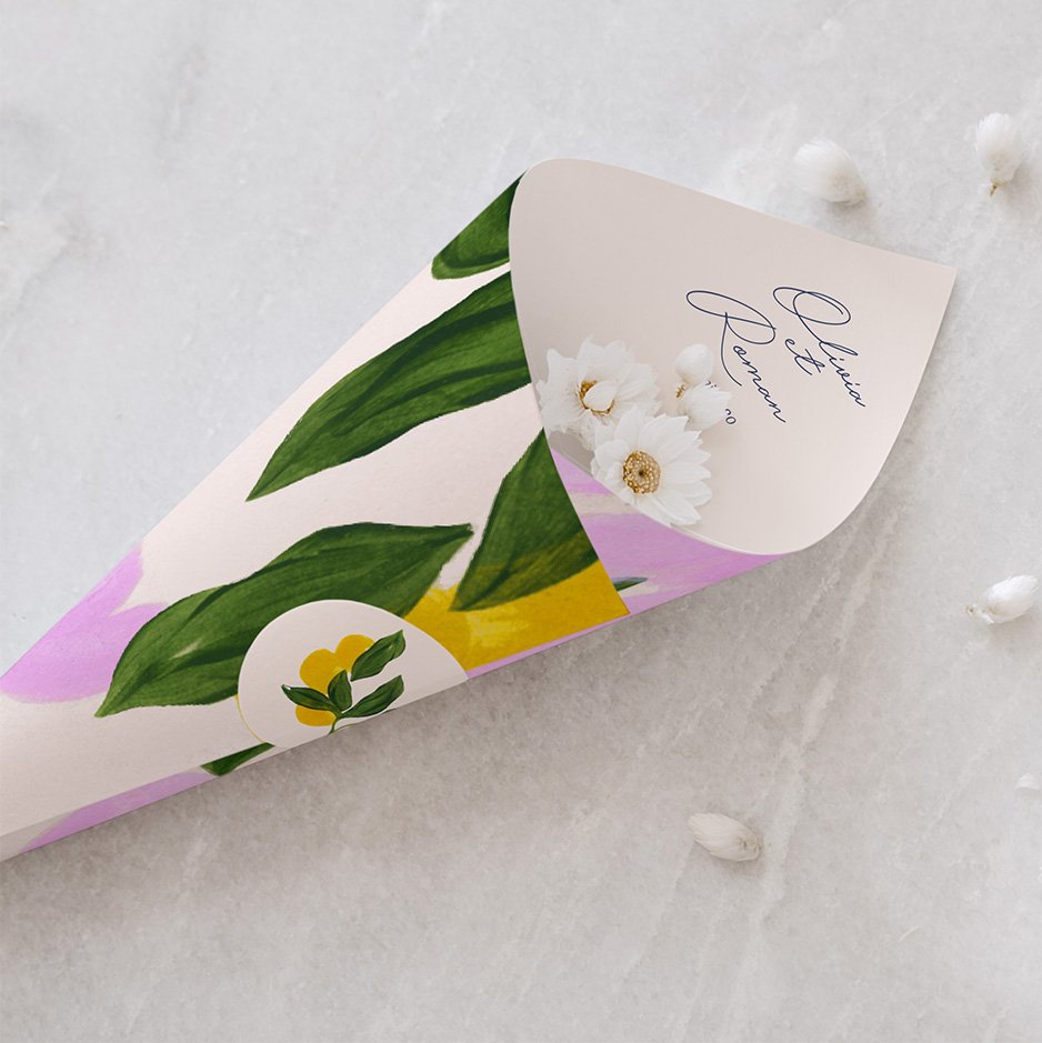 Le cornet à confettis