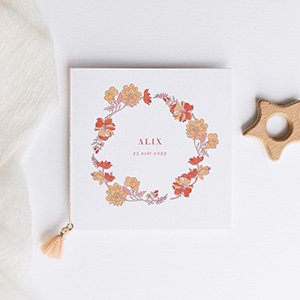 faire part naissance Louise Misha