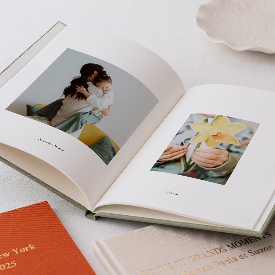 L'album photo tissus