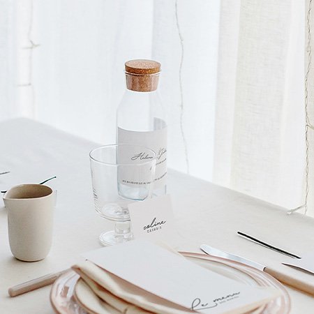 L'étiquette bouteille