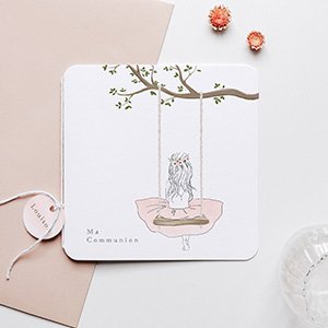 faire-part communion fille