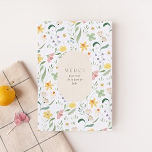 Remerciements baptême nouveautés