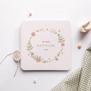 faire-part naissance Louise Misha