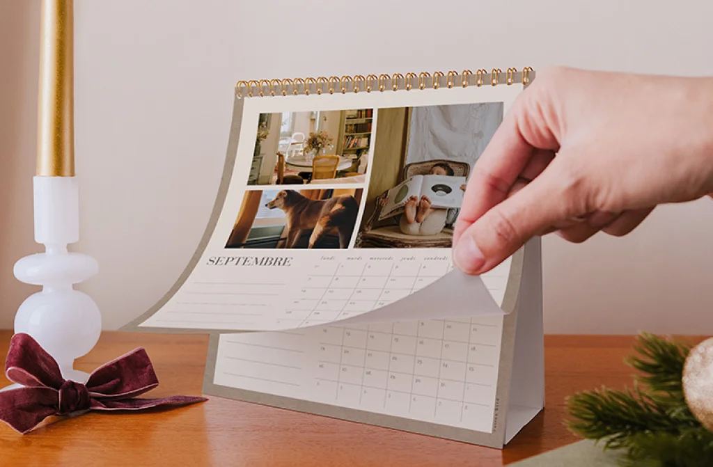 Les calendriers à poser