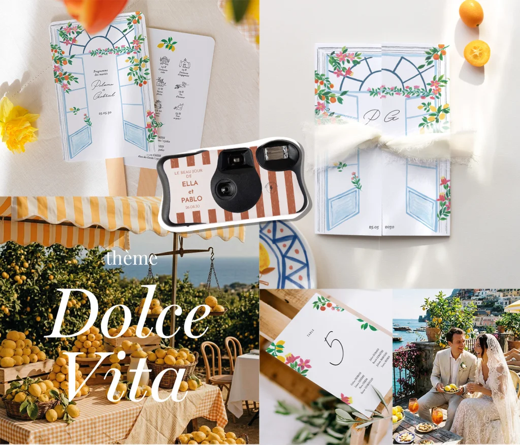 Un mariage dolce vita