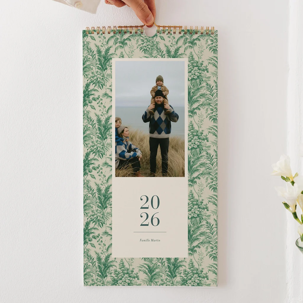 Calendrier Portrait Long