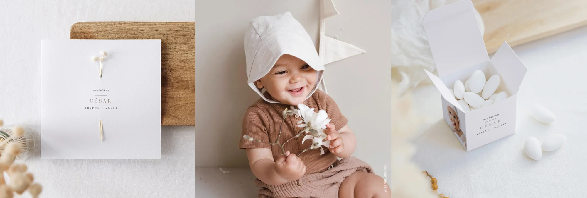 Un faire-part délicat