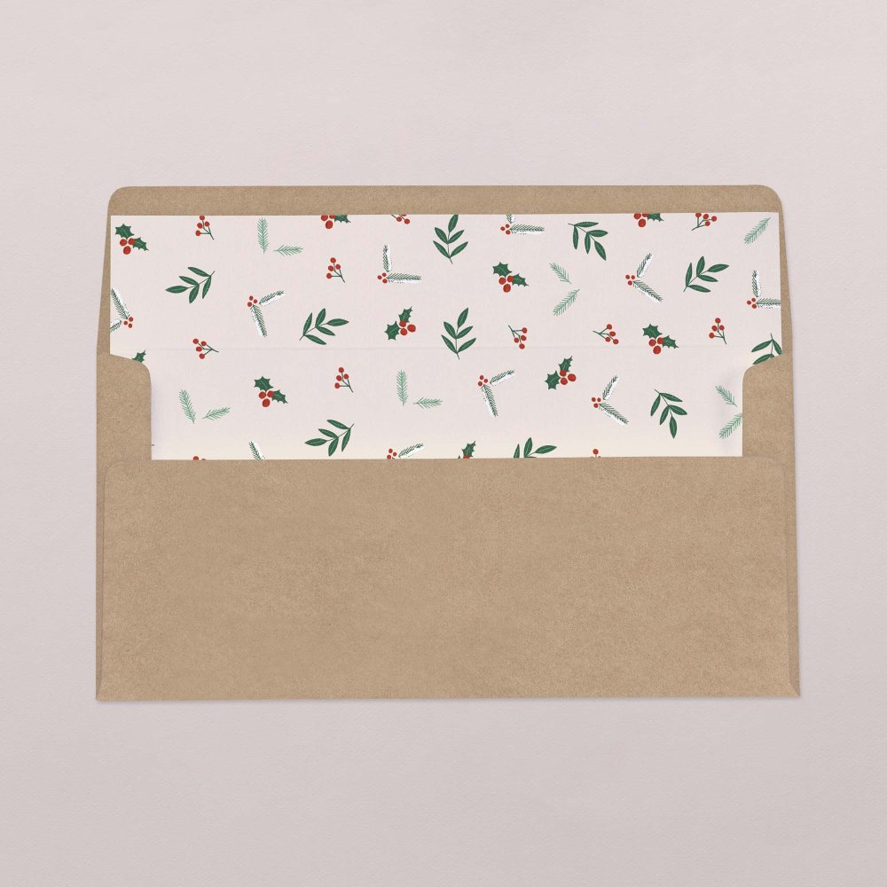 Intérieur d'enveloppe