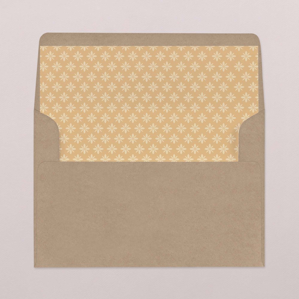 Intérieur d'enveloppe