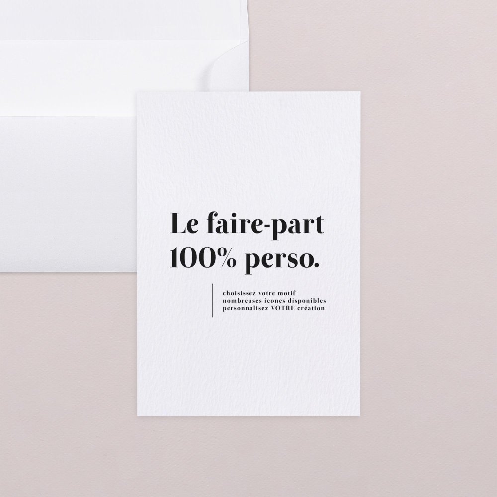 Le 100% personnalisable