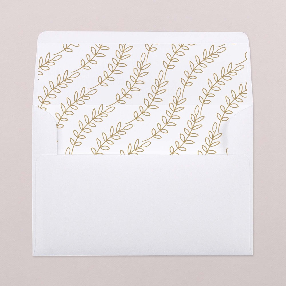 Intérieur d'enveloppe