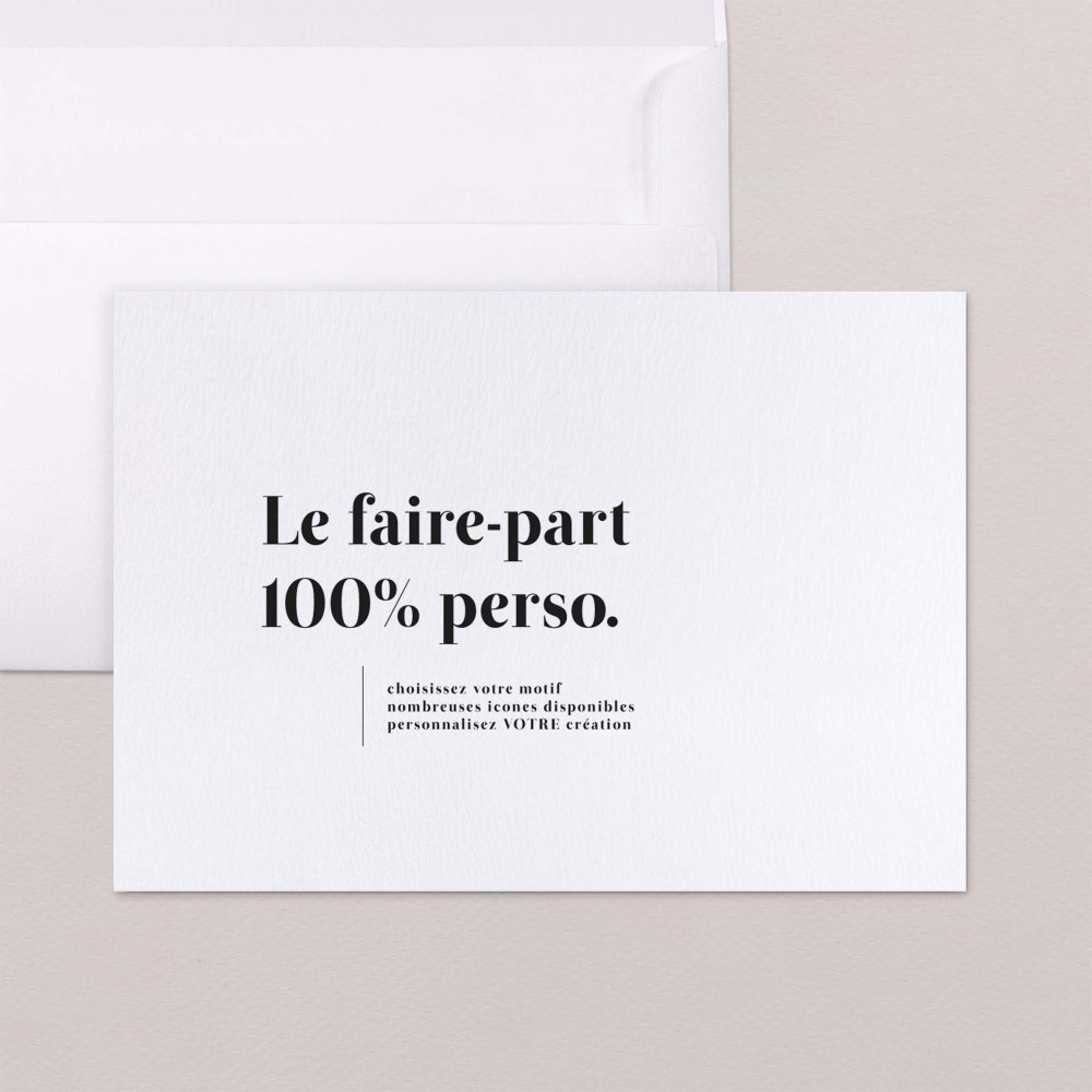 Le 100% personnalisable