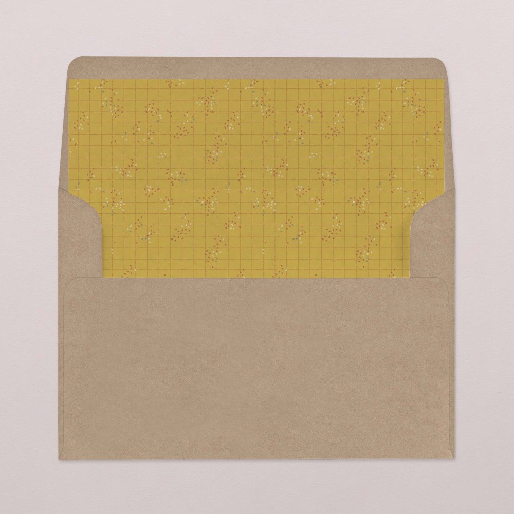 Intérieur d'enveloppe