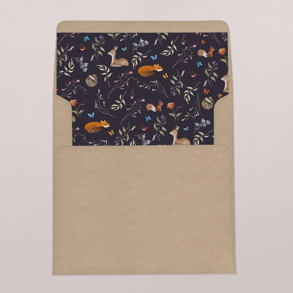 Intérieur d'enveloppe