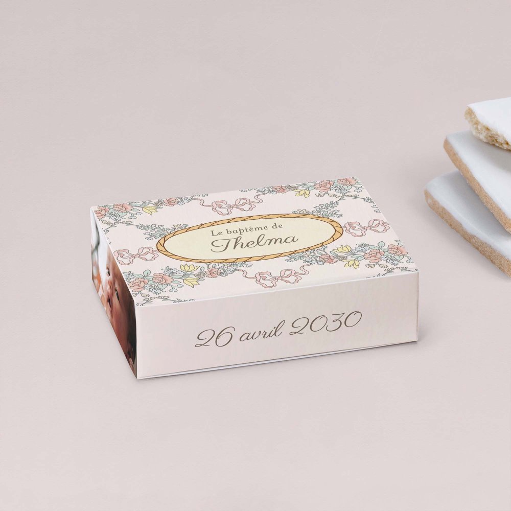 Mon premier portrait - rose