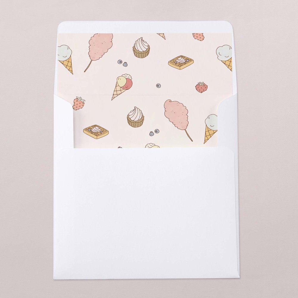 Intérieur d'enveloppe