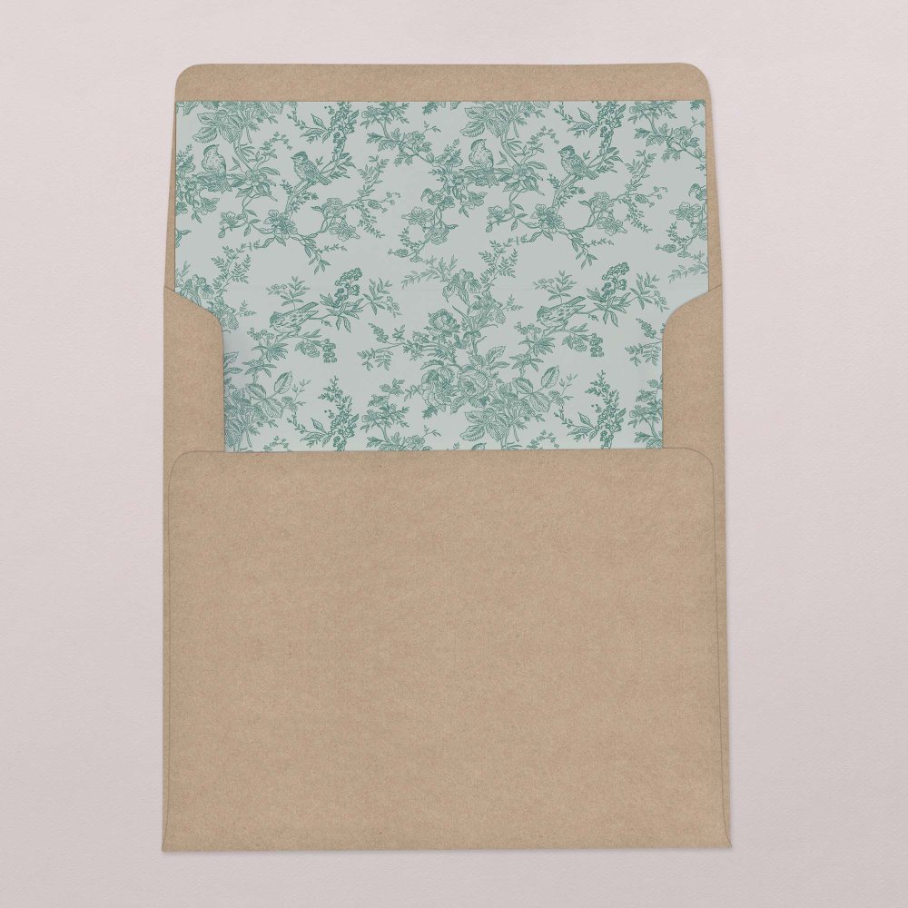 Intérieur d'enveloppe