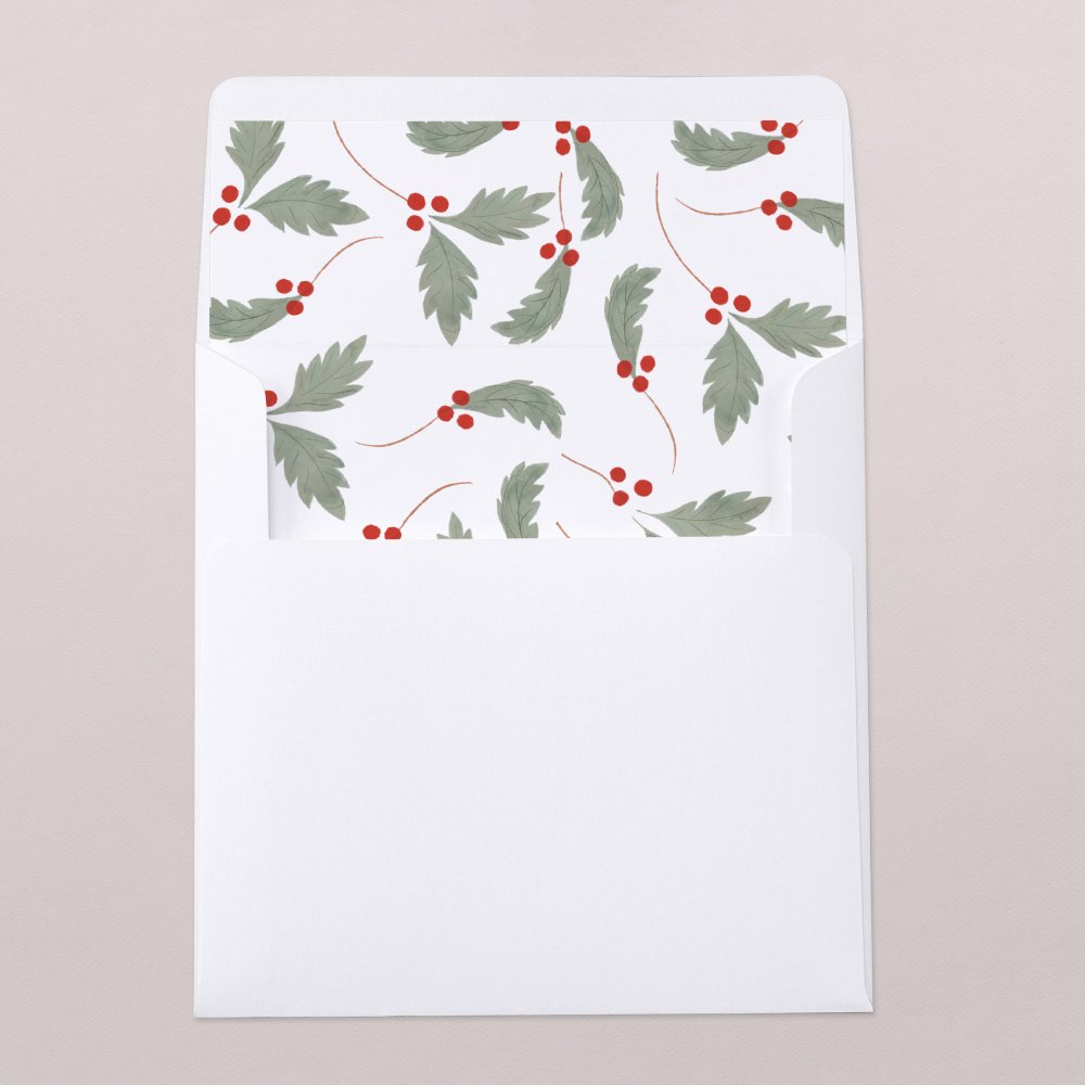 Intérieur d'enveloppe