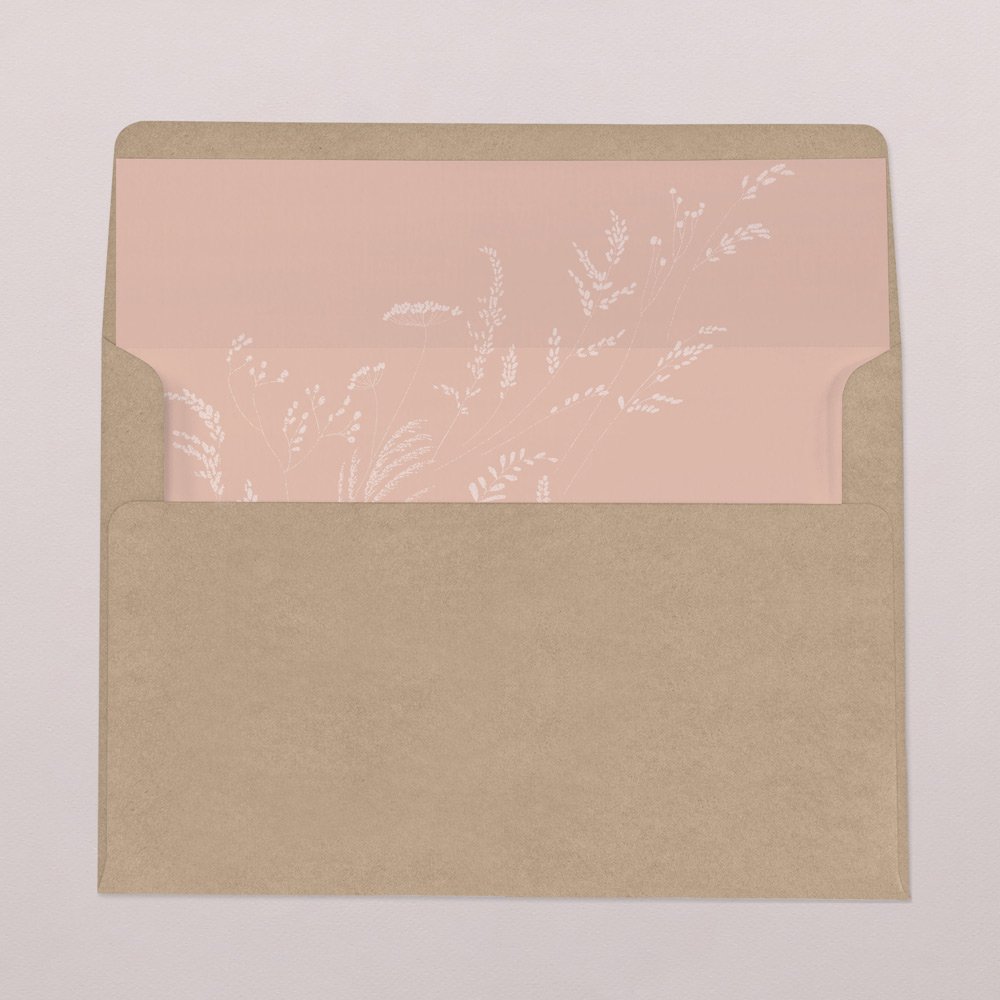 Intérieur d'enveloppe