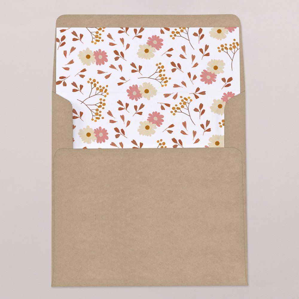 Intérieur d'enveloppe