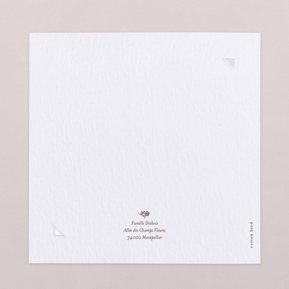 Mon premier portrait - bleu