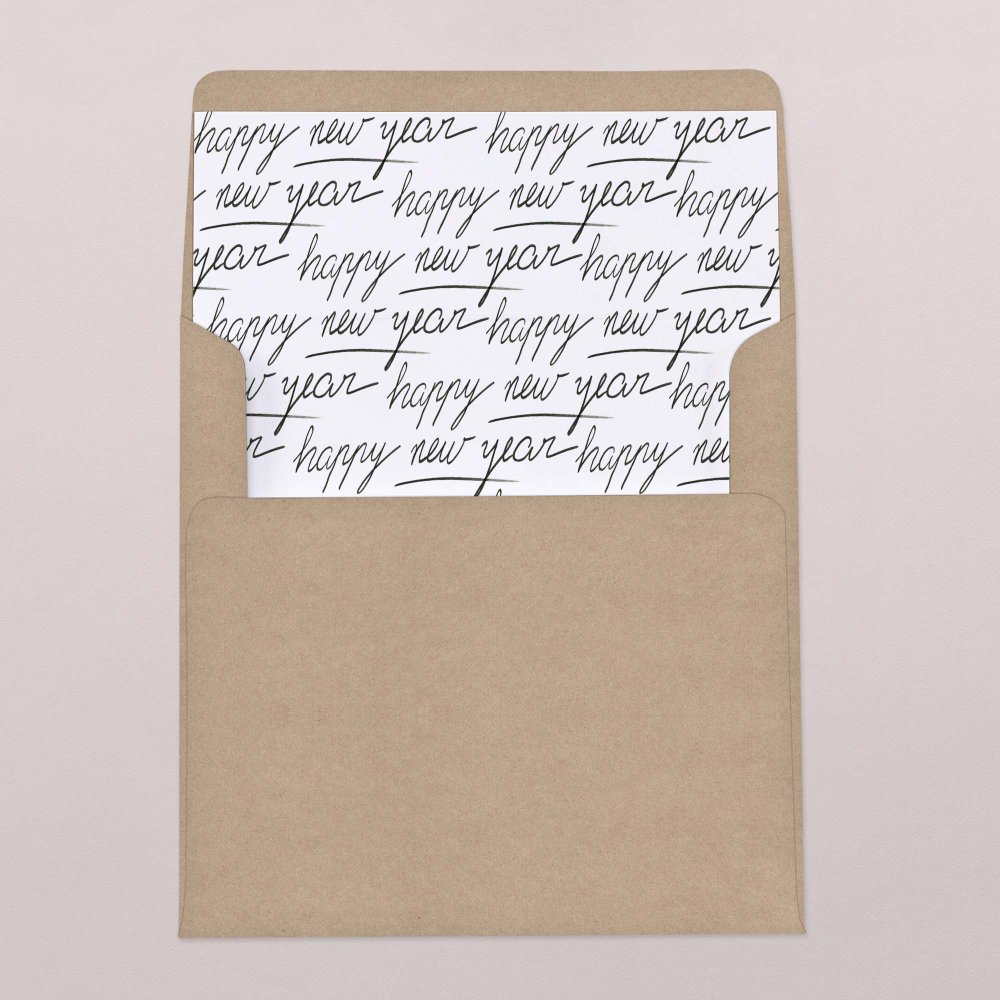 Intérieur d'enveloppe