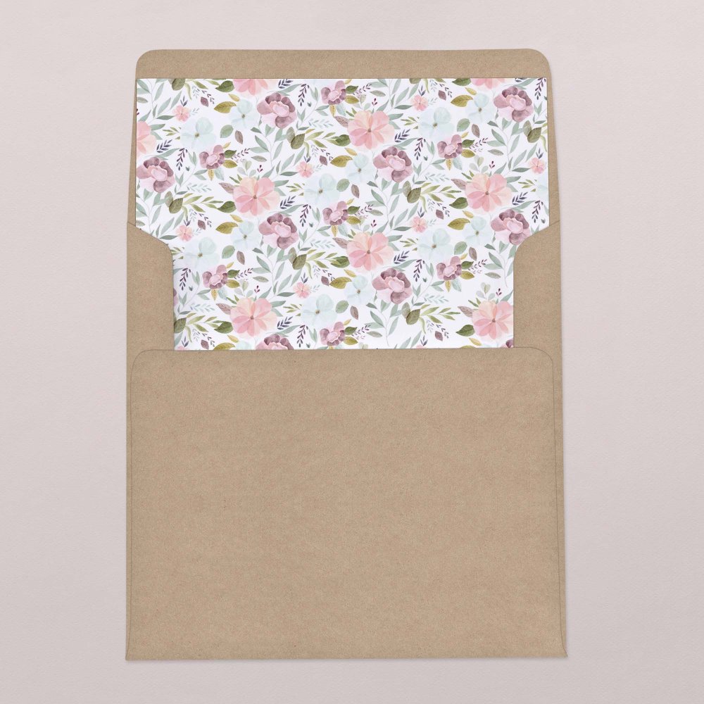 Intérieur d'enveloppe