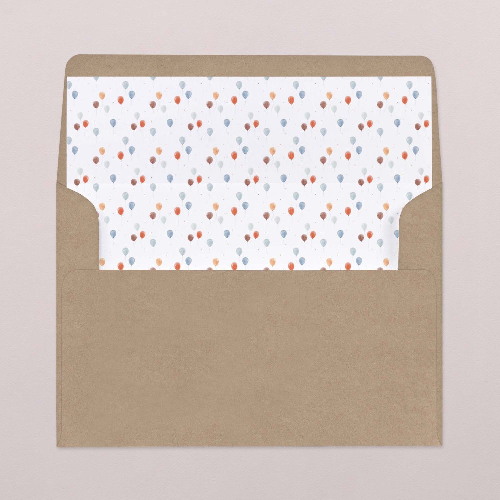 Intérieur d'enveloppe