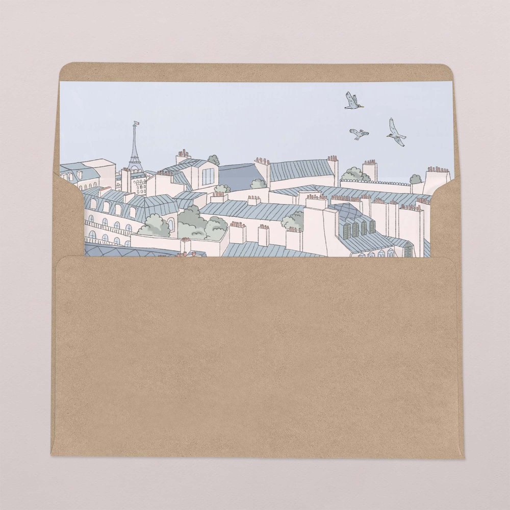 Intérieur d'enveloppe