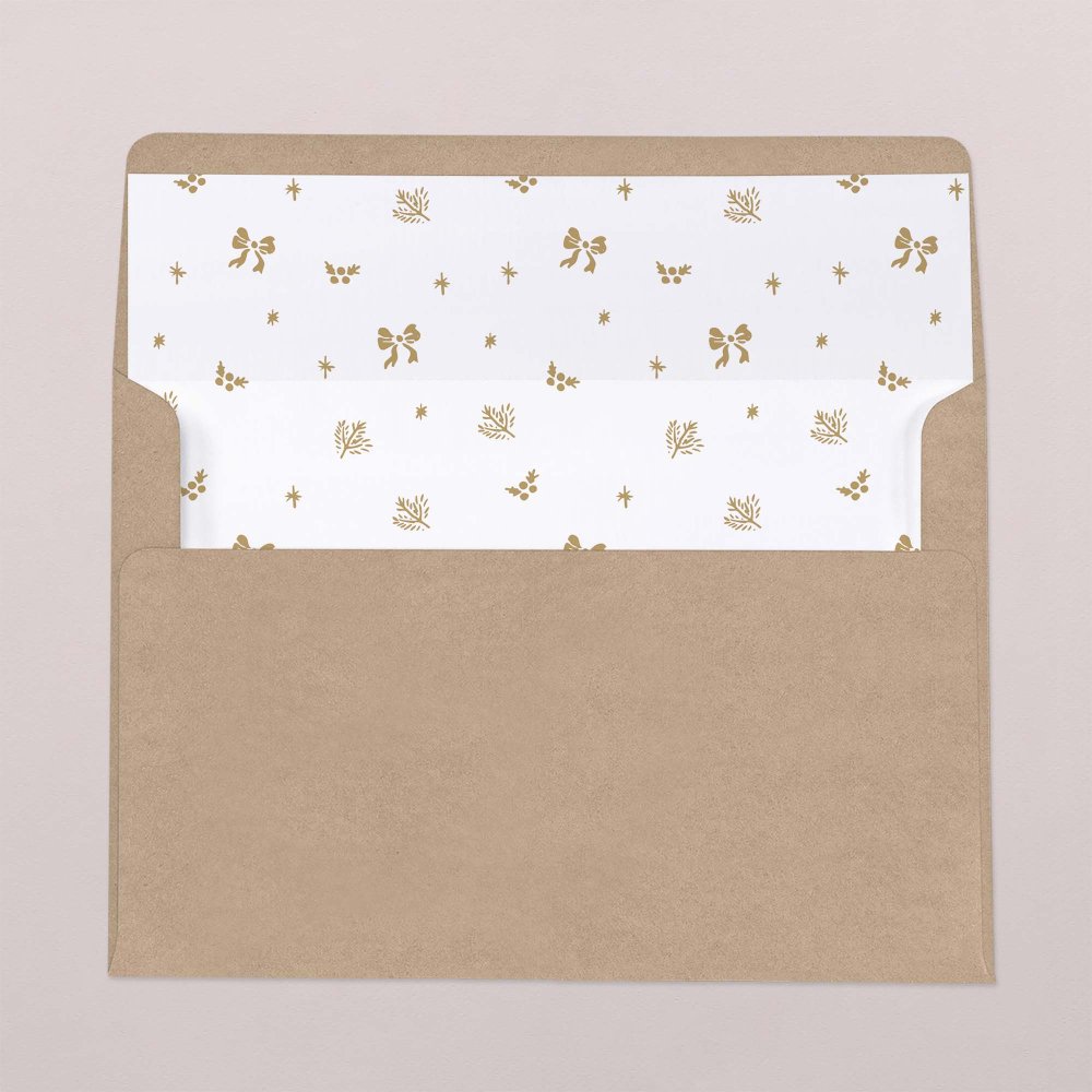 Intérieur d'enveloppe