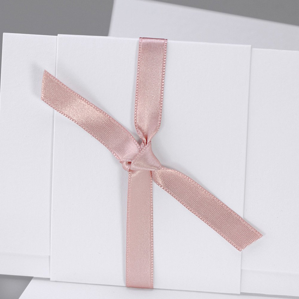 Ruban Satin rose 90 cm