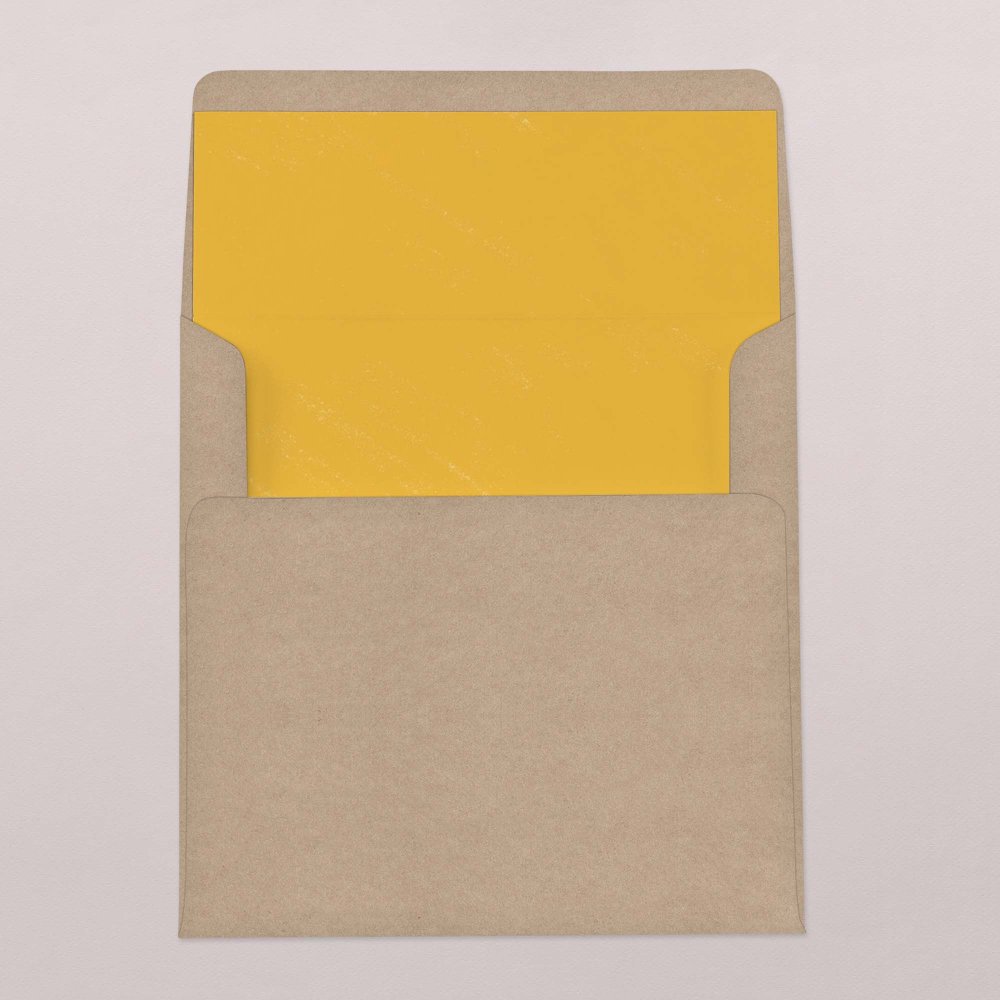 Intérieur d'enveloppe