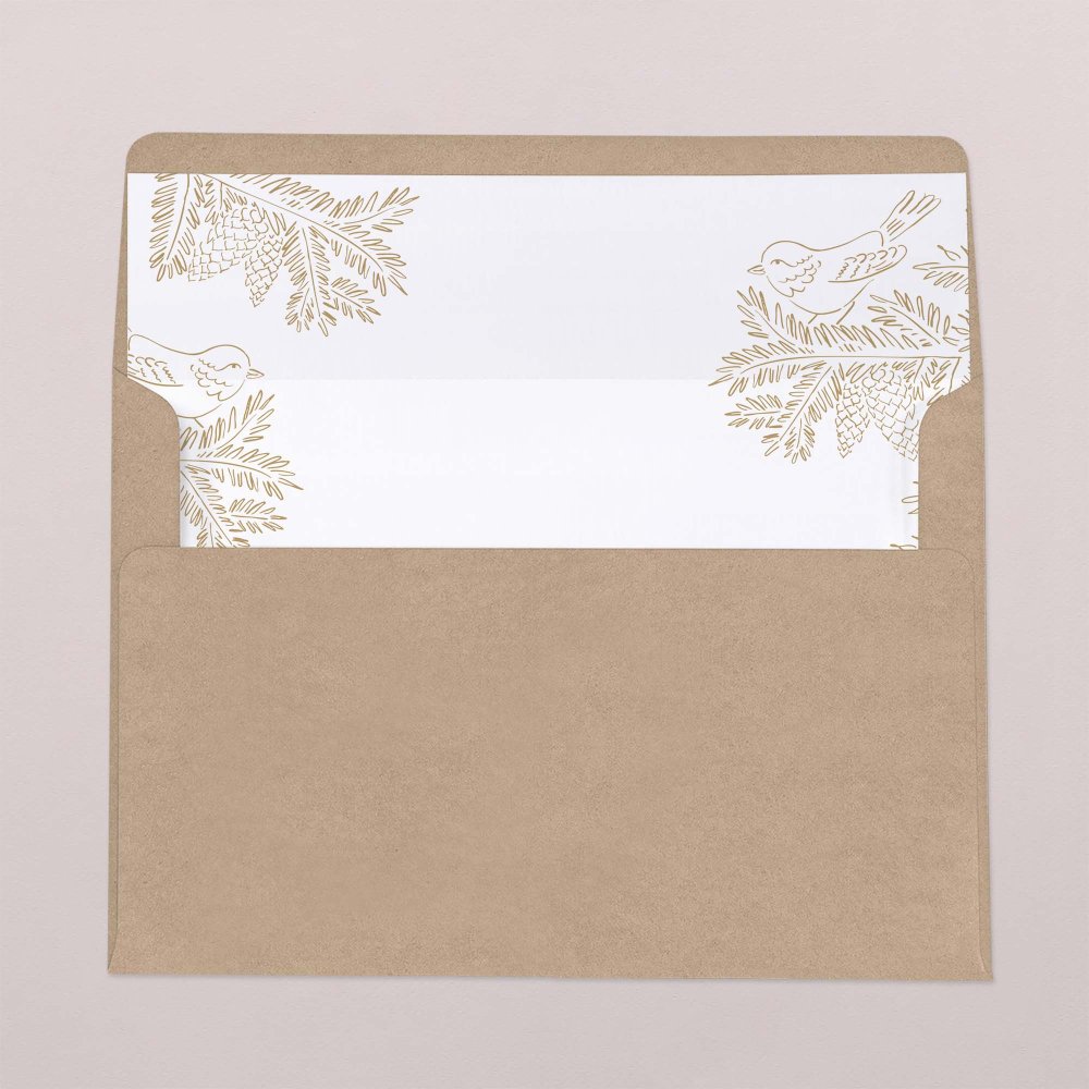 Intérieur d'enveloppe