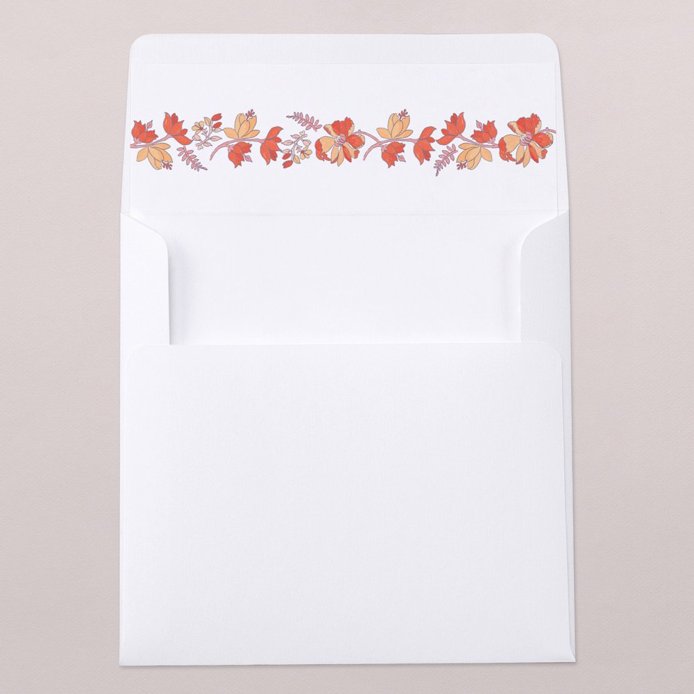 Intérieur d'enveloppe