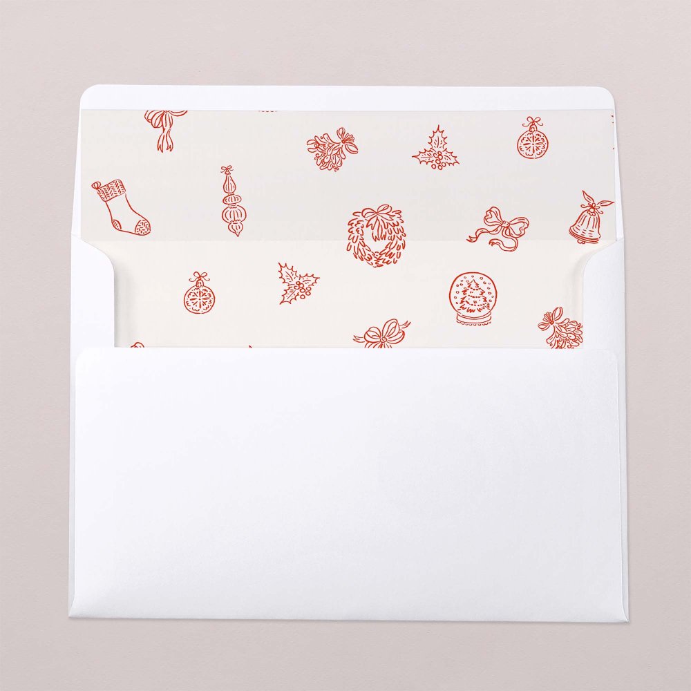 Intérieur d'enveloppe