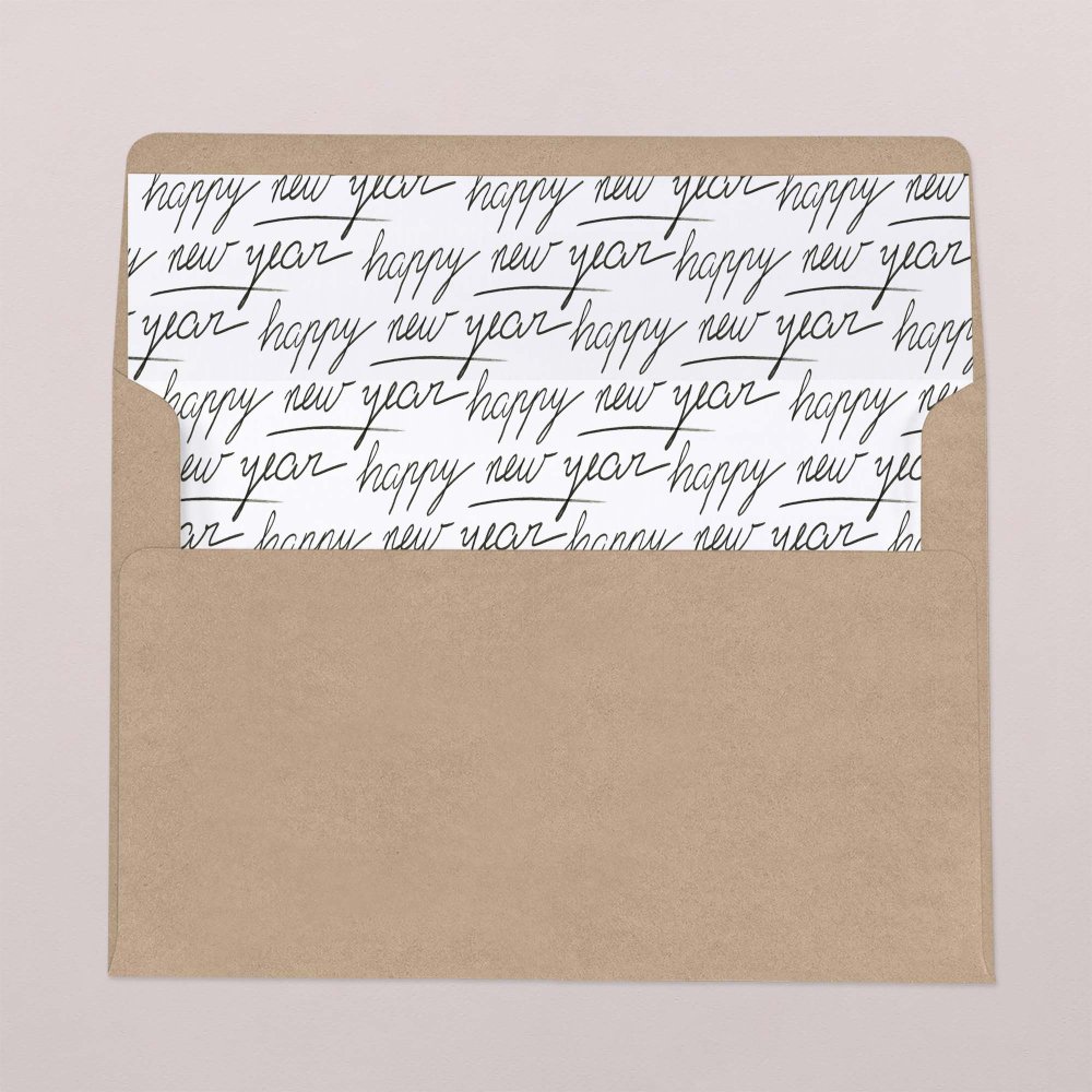 Intérieur d'enveloppe