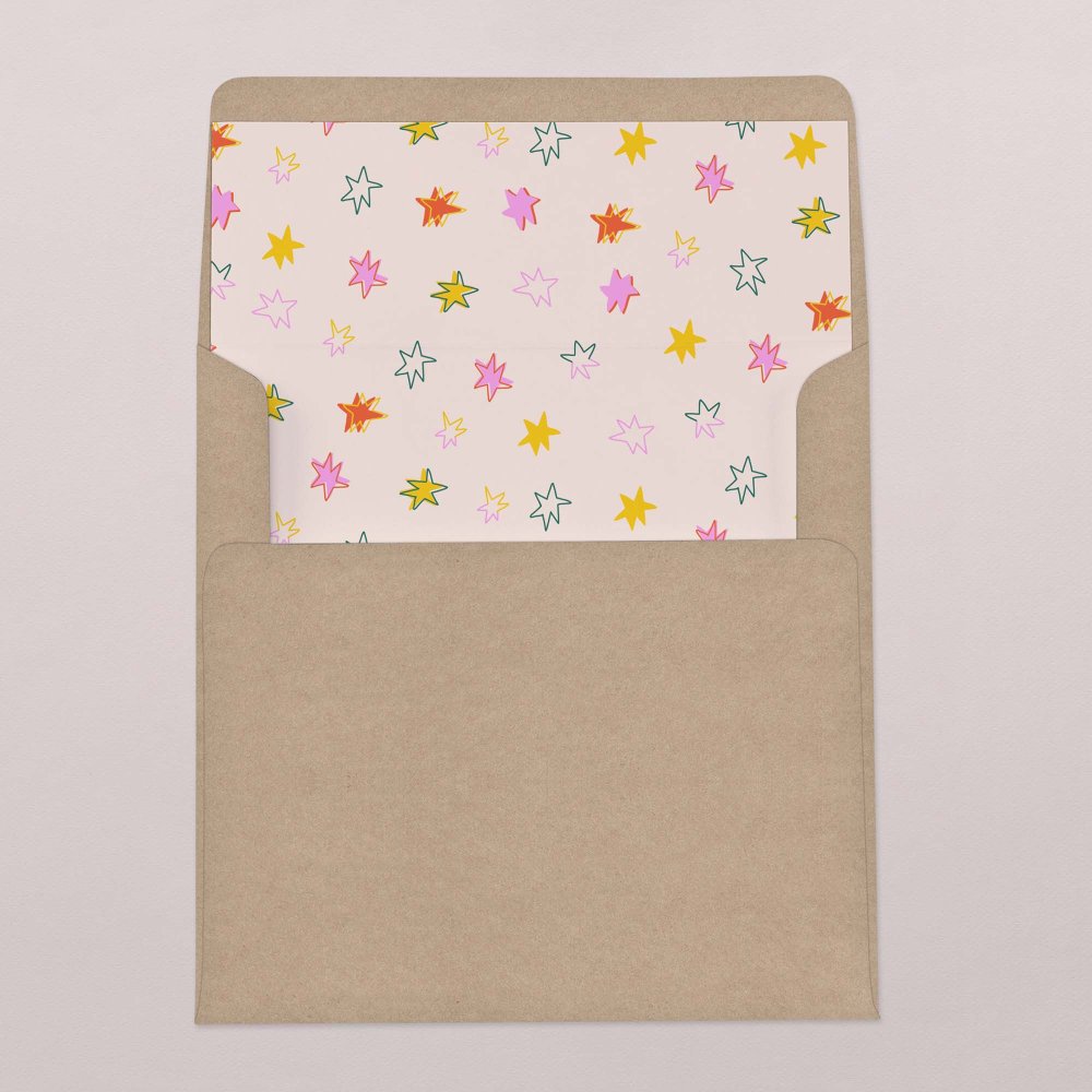 Intérieur d'enveloppe