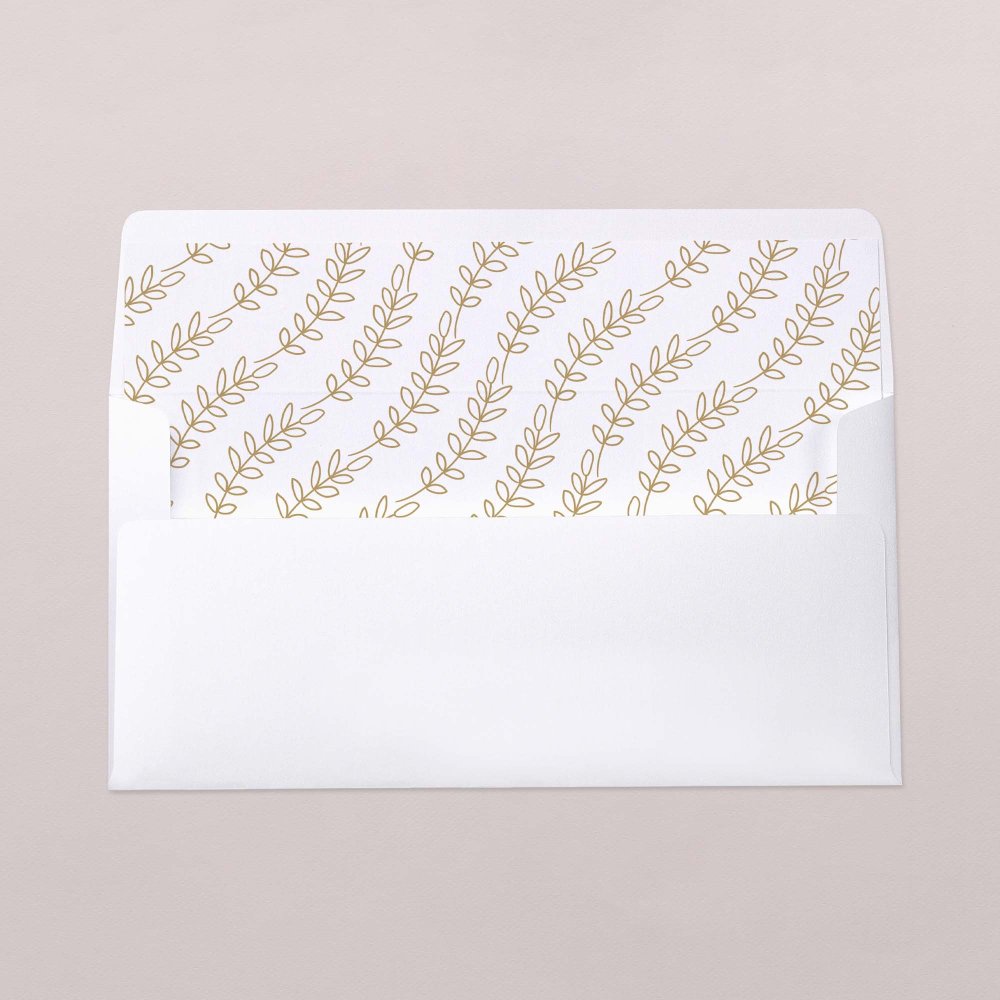 Intérieur d'enveloppe