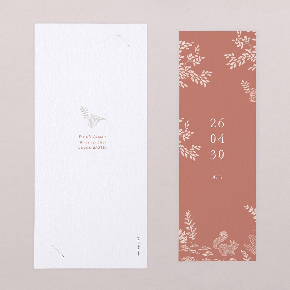 Forêt endormie - Rose