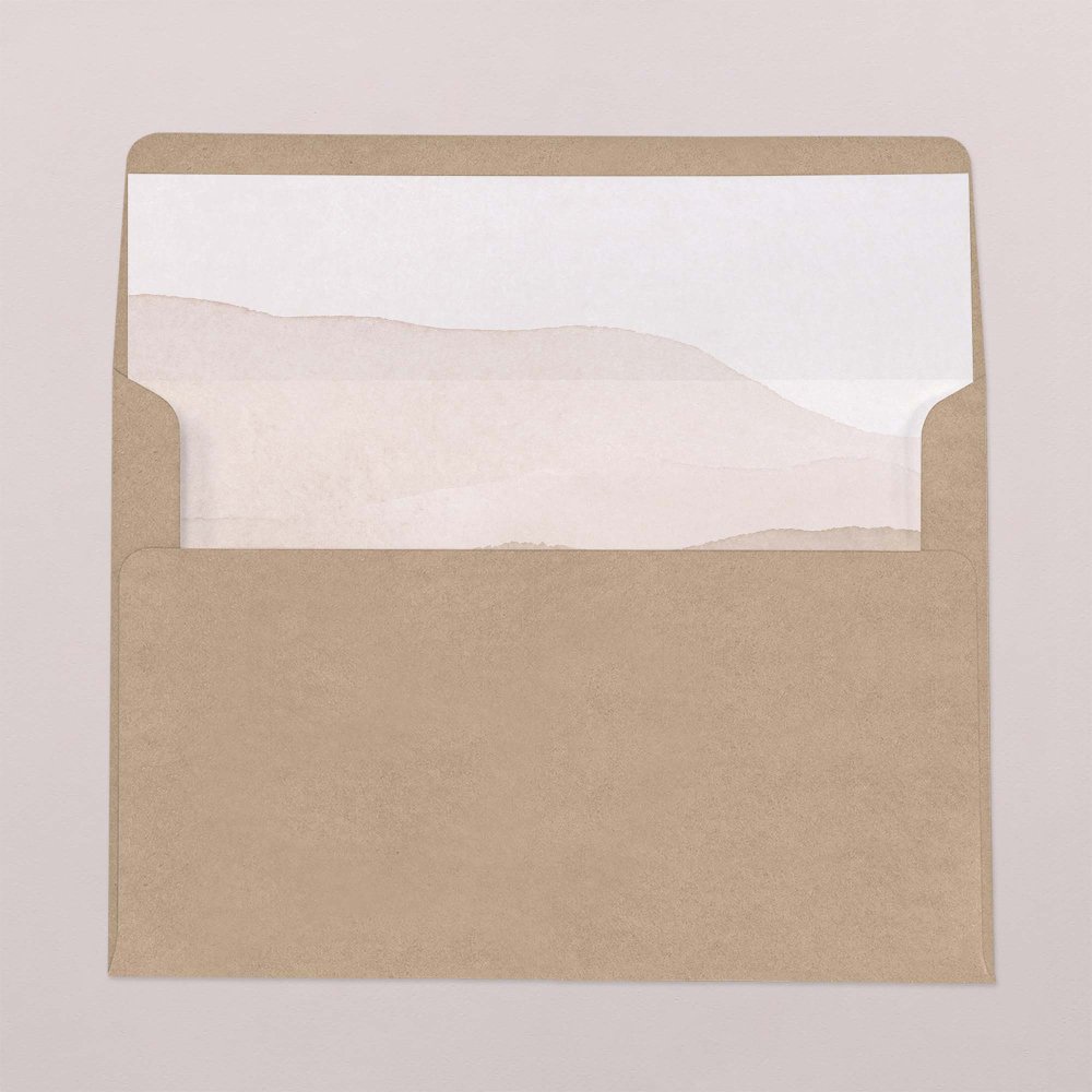 Intérieur d'enveloppe