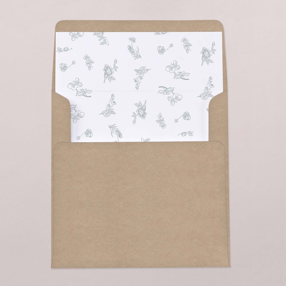 Intérieur d'enveloppe