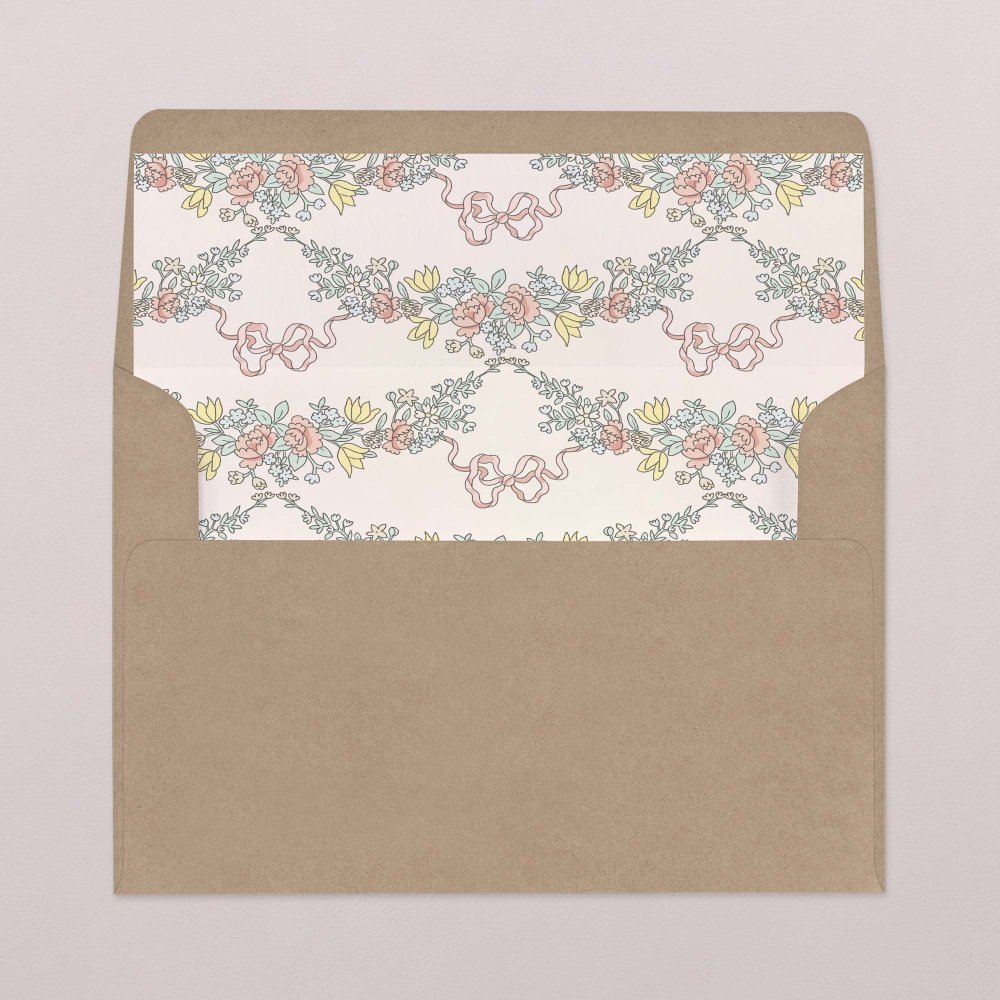 Intérieur d'enveloppe