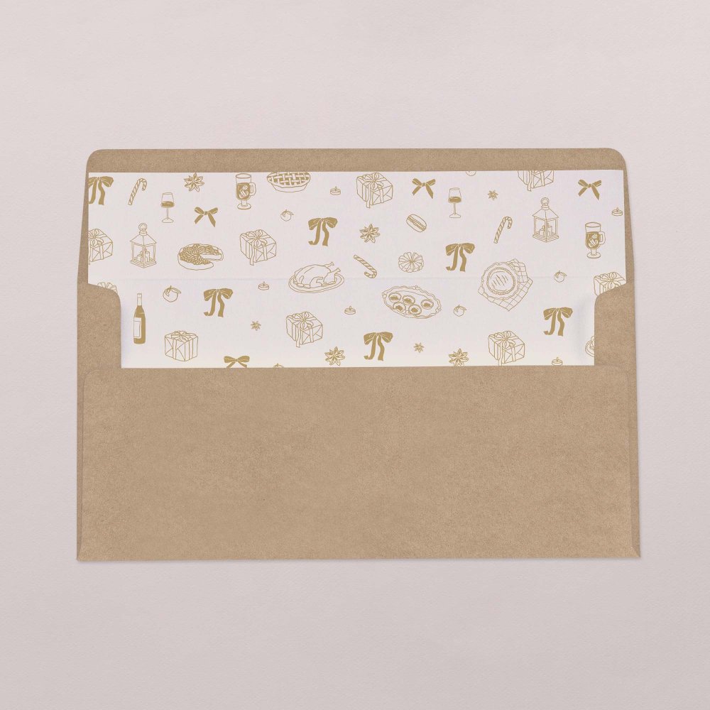 Intérieur d'enveloppe