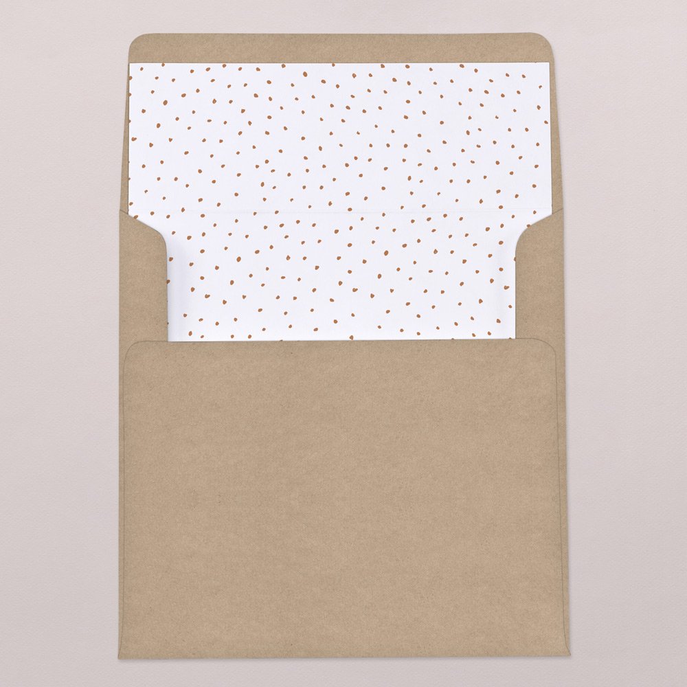 Intérieur d'enveloppe