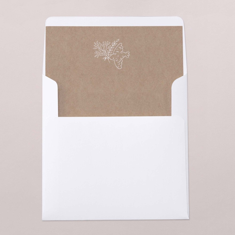 Intérieur d'enveloppe