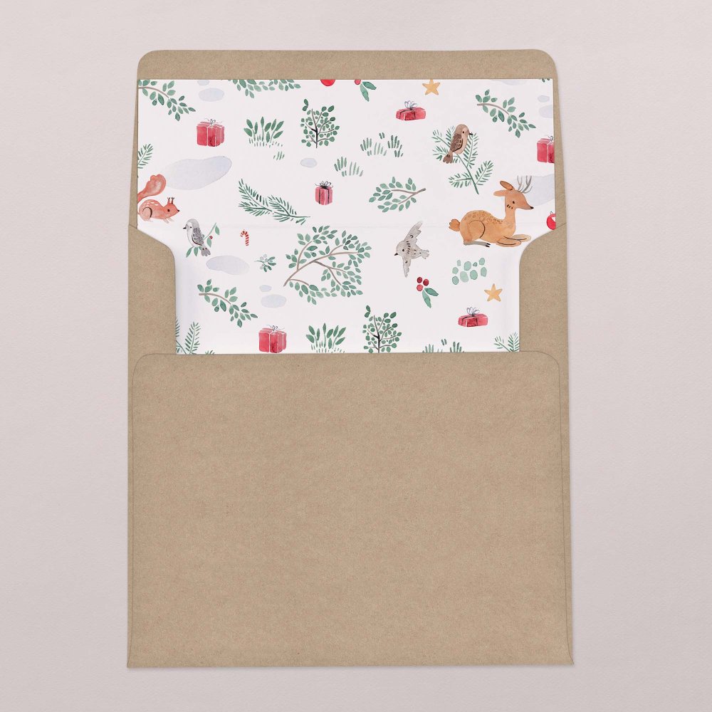 Intérieur d'enveloppe