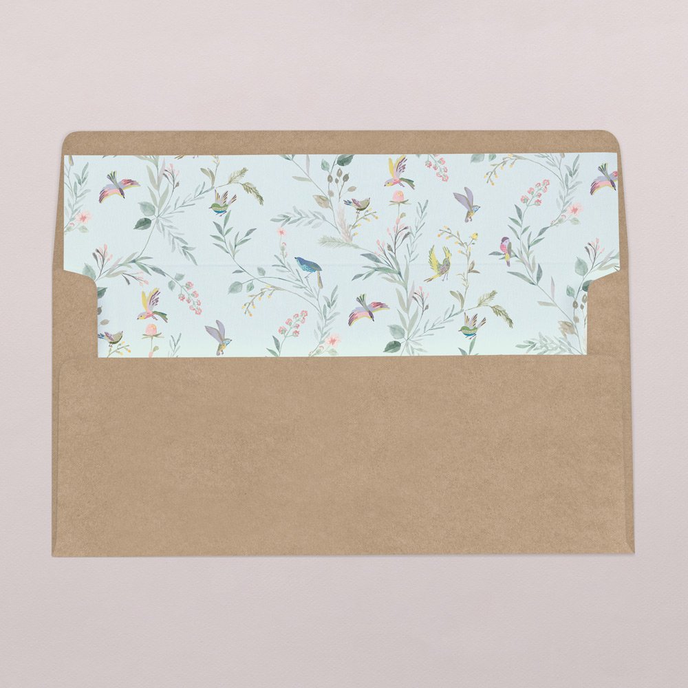 Intérieur d'enveloppe