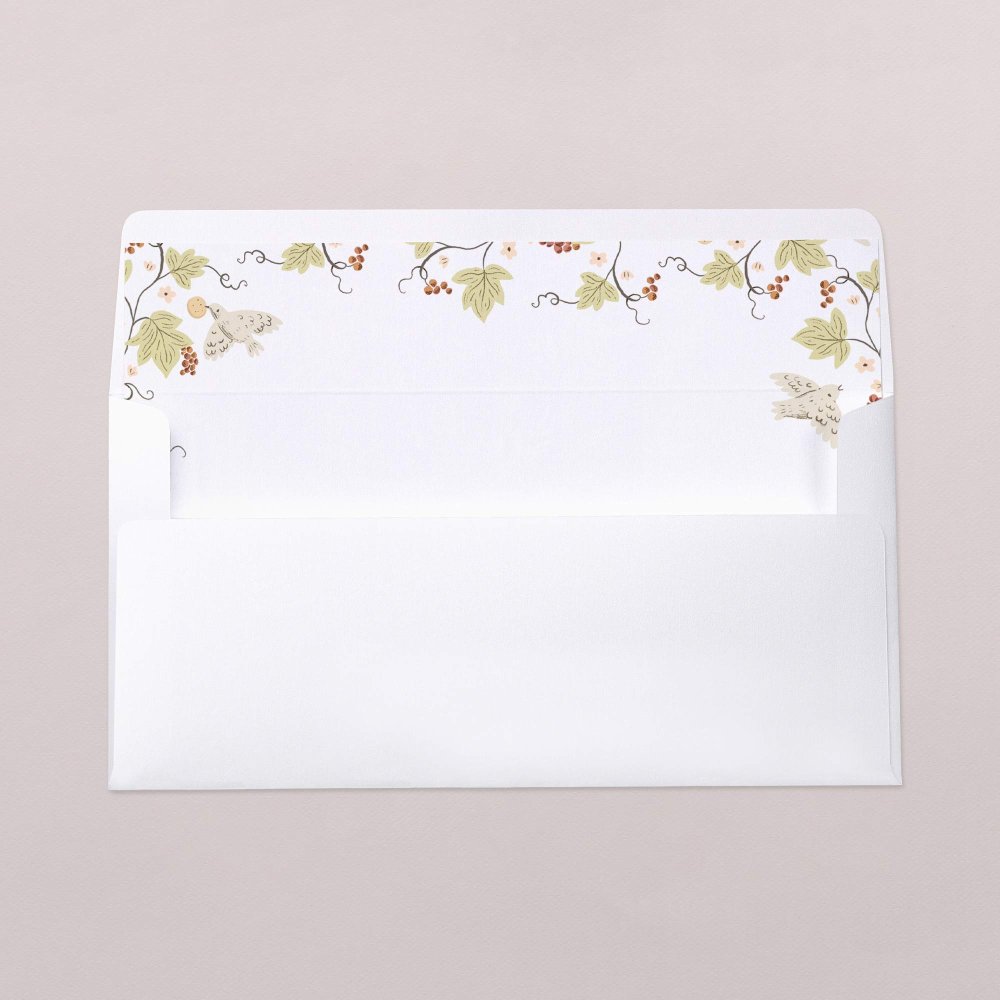 Intérieur d'enveloppe